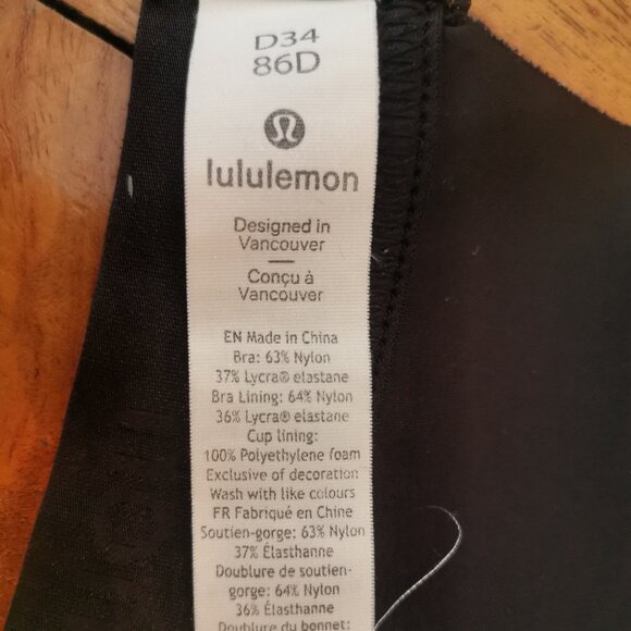 Lululemon Sports Bra for High Impact - Picture 6 of 6